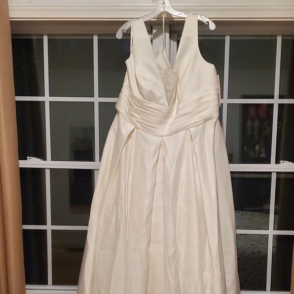 David’s Bridal Plus Size Wedding Dress - Picture 3 of 7